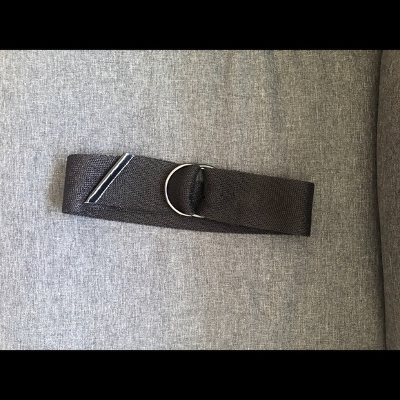 Banana Republic Factory Knit Black Belt - Picture 1 of 5